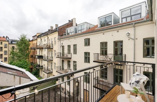 Grunerlokka Apartment | Løkka Suites I 2-Bedroom with Double Queen Room & Balcony