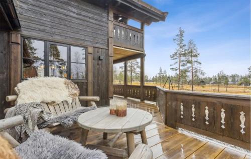 Vikberget House | Lovely Home In Flå With Sauna