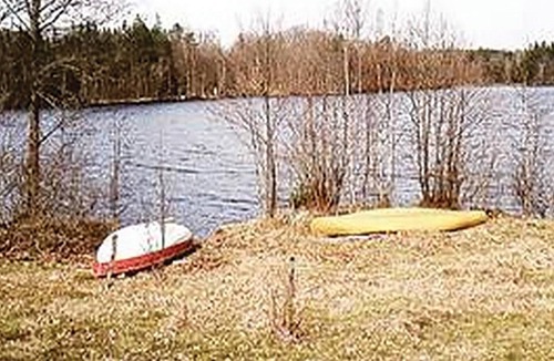 Knared House | Lovely home in Knäred with lake view