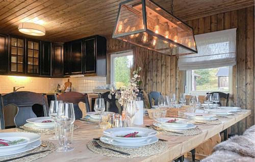 Sjusjoen House | Lovely Home In Sjusjøen With Sauna