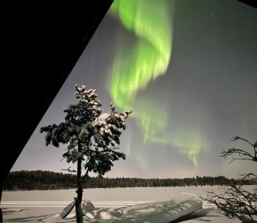 Inari Villa | Lumi Hill Lodge - Northern Lights