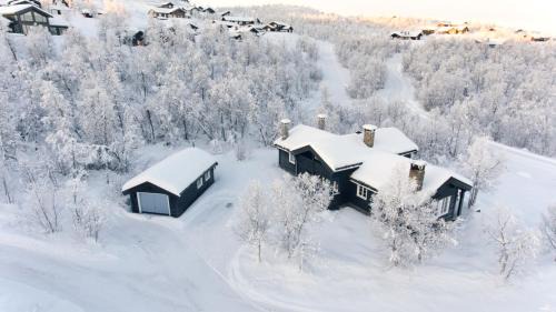 Hol Municipality House | Lun og koselig hytte på fjellet, med badstu