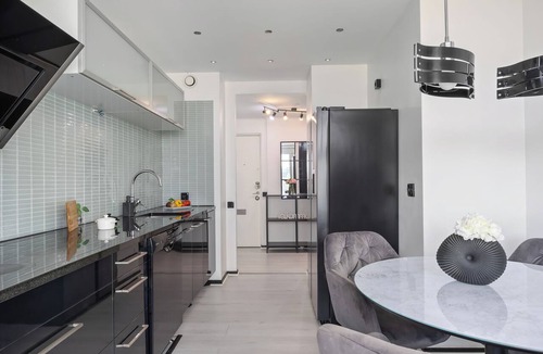 Rosengard Apartment | Luxury accommodations with a large balcony—a 5-minute walk from the shopping center and train station