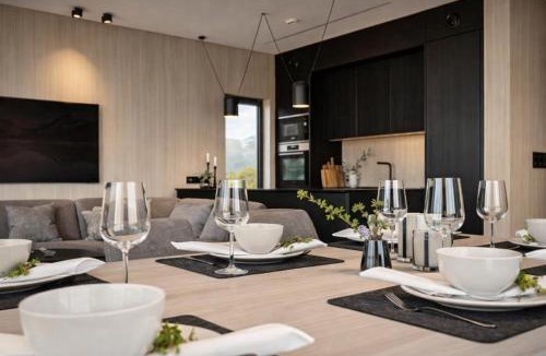 Vagan Apartment | Luxury Cabin in beautiful Lofoten with Jacuzzi and sauna