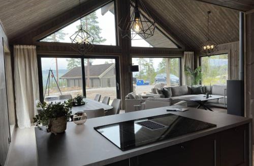 Nes House | Luxury holiday home, skiing, sauna, remote office