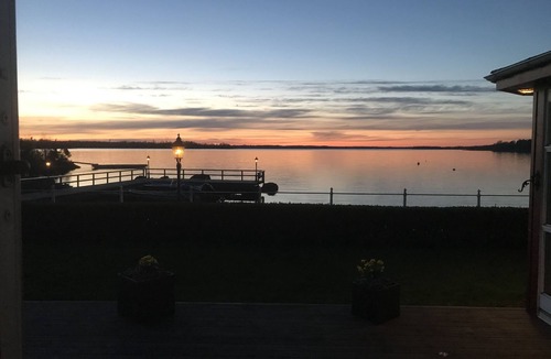 Bolmstad House | Luxury house on Lake Bolmen, sandy beach with own boat dock and heated pool, fishing