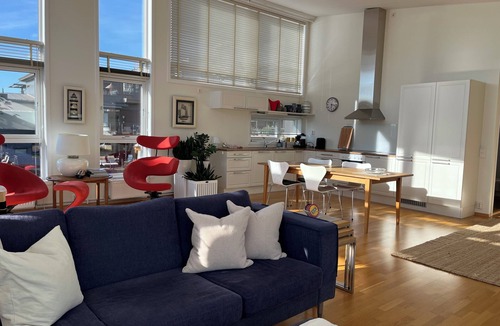 Sande Apartment | Luxury penthouse with magnificent bay view by the Oslofjord