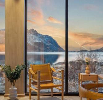 Vagan House | Lyngvær SeaBreeze Lodge - Jacuzzi & Sauna - No 29