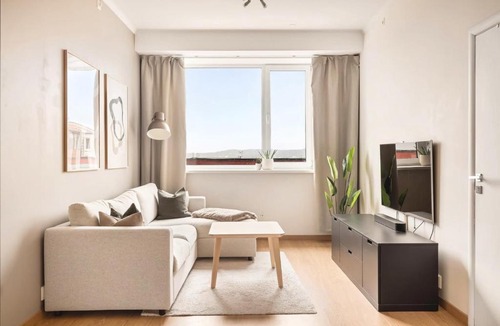 Sandviken Apartment | Lys og innbydende leilighet i Sandviken
