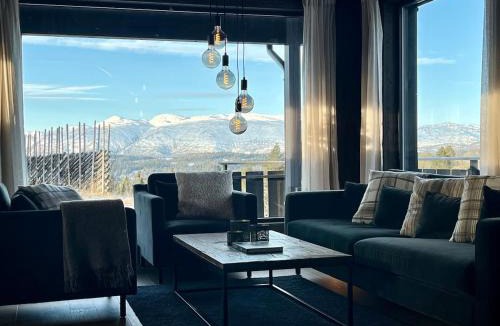 Rauland Apartment | Modern and cozy mountain cabin - panoramic view!
