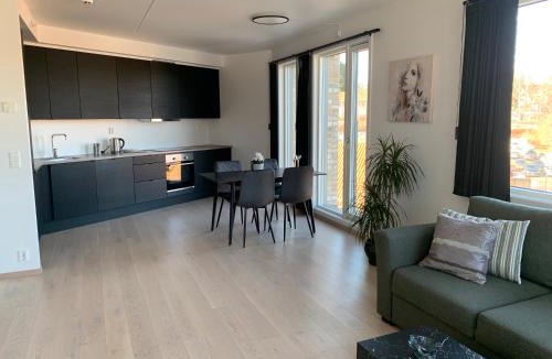 Vestby Apartment | Modern apartment centrally located in Vestby