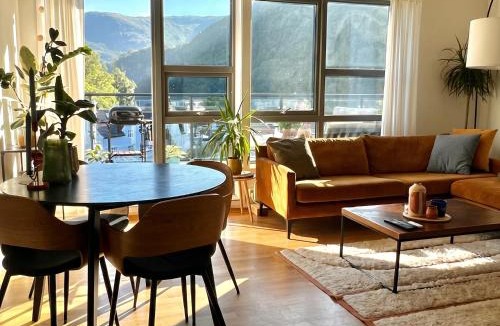 Bergenhus Apartment | Modern Bergen Apartment with Terrace & Scenic Views, free parking