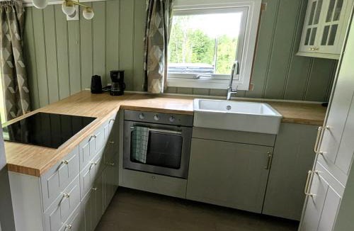 Hobol Municipality House | Modern cabin by Lake Lyseren with large private grounds