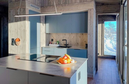Skeikampen House | Modern cabin by the ski trails at Fagerhøy