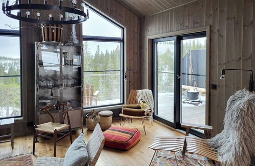 Kroderen House | Modern cabin in Norefjell with sauna