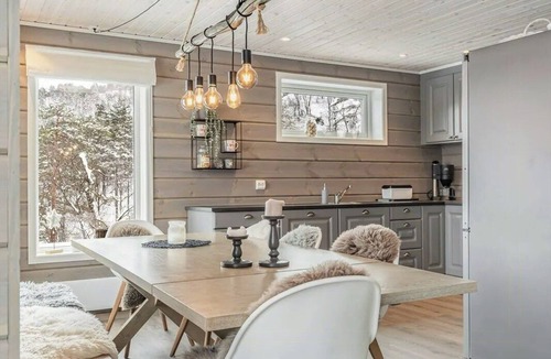 Sauda House | Modern cabin near Maldalsvatnet and Reinsnuten