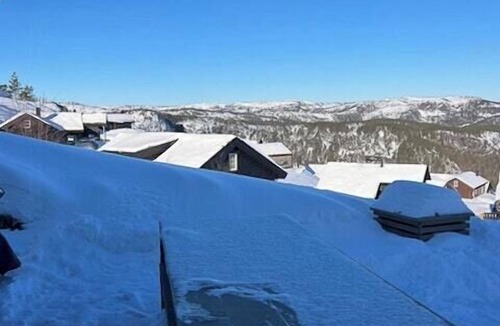 Gautefall House | Modern cabin with a natural plot at Gautefall