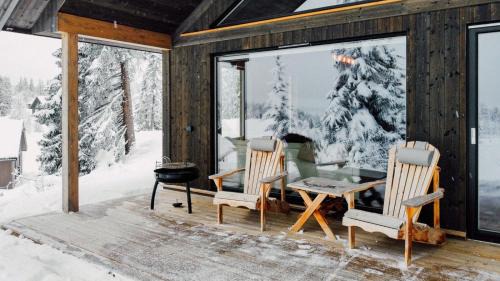Gol Municipality House | Modern Cabin With Mountain View By Syningtoppen