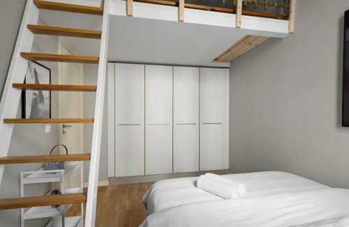 Vika Apartment | Modern Central Oslo Apartment with High Ceilings