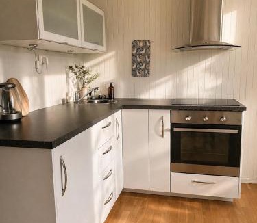 Spangereid Apartment | Modern & Cozy Apartment in Quiet Area, Free Parking