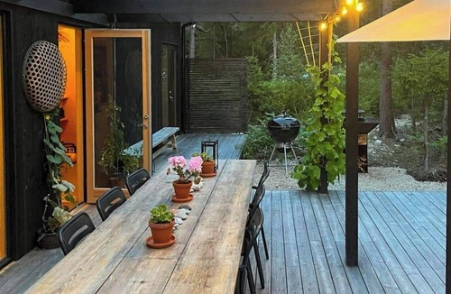 Klintehamn House | Modern designed barn house at Eksta coast