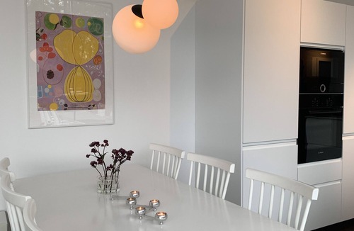 Sodvik Cottage | Modern house with stunning ocean view and heated private pool (30°)