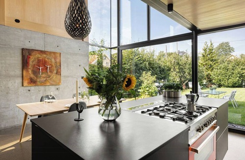 Bekkestua House | Modern industrial dream with sunny rooftop