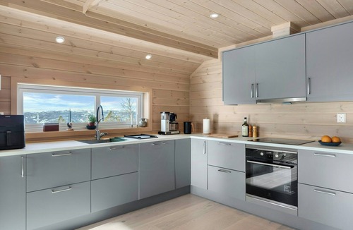Kroderen House | Modern mountain cabin near Norefjell
