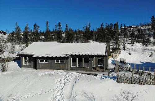 Kroderen House | Modern mountain cabin near Norefjell