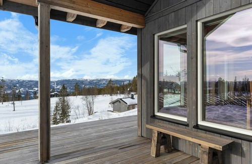 Kroderen House | Modern mountain cabin near Norefjell