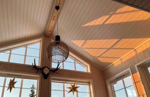 Sjusjoen House | Modern mountain cabin with panoramic views