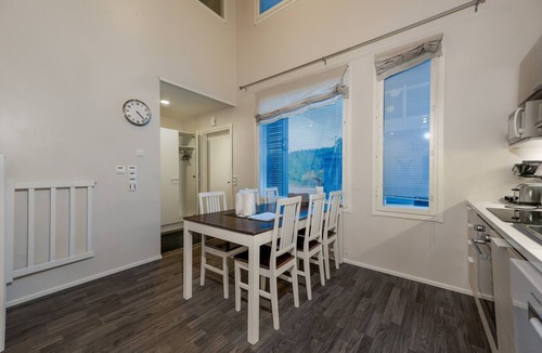 Syote Apartment | Modern ski-in ski-out apartment, sauna