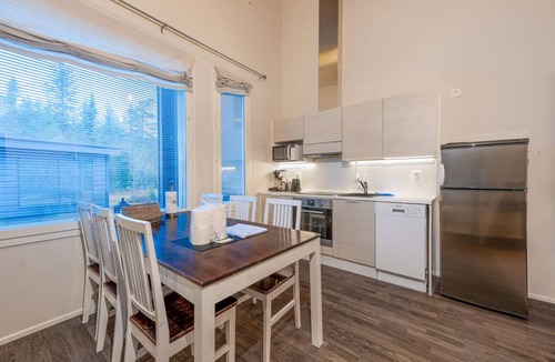 Syote Apartment | Modern ski-in ski-out apartment, sauna