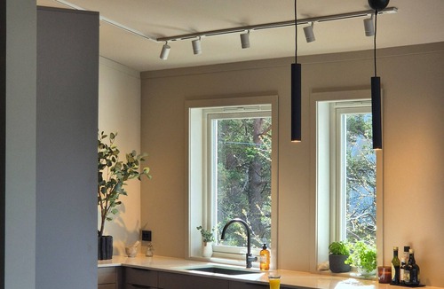 Sandefjord Villa | Modern villa with 180° Panoramic Sea View, Sunny Terraces, 4BR/Pizza/EV/Fiber