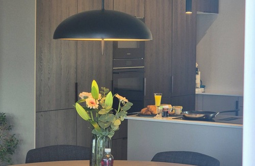 Sandefjord Villa | Modern villa with 180° Panoramic Sea View, Sunny Terraces, 4BR/Pizza/EV/Fiber