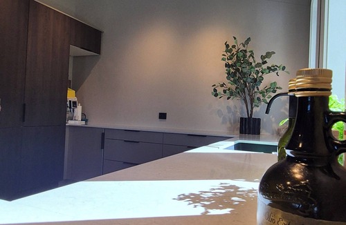 Sandefjord Villa | Modern villa with 180° Panoramic Sea View, Sunny Terraces, 4BR/Pizza/EV/Fiber