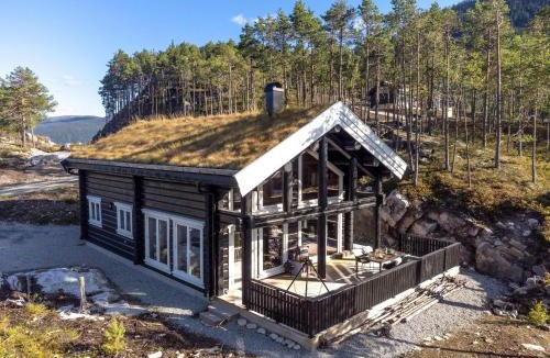 Kviteseid Resort | Moose Lodge 6p With Sauna Water View