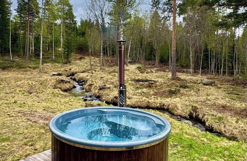 Nes House | Mountain Cabin Nesfjellet Sauna, Hot Tub & Skiing