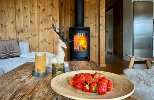 Nes House | Mountain Cabin Nesfjellet Sauna, Hot Tub & Skiing