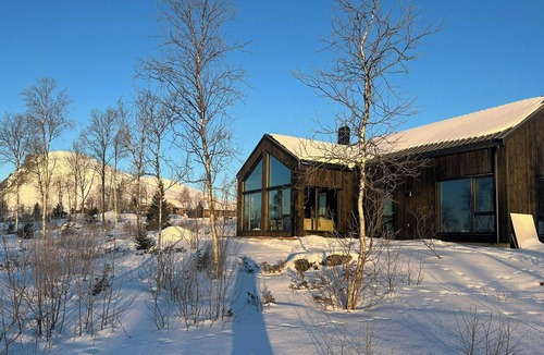 Gol Municipality House | Mountain cabin with beautiful lake view