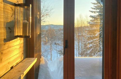 Flesberg House | Mountain cabin with sauna at Blefjell