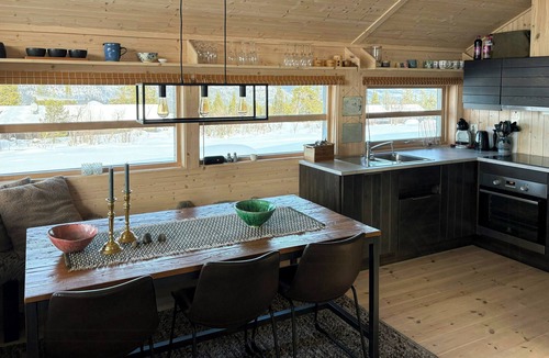 Al Municipality House | Mountain cabin with panoramic views near Geilo