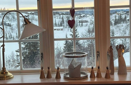 Nord-Aurdal House | Mountain cabin with views and close to ski trails