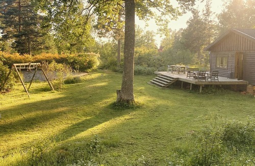 Djurhamn House | Nature and veranda in perfect alignment