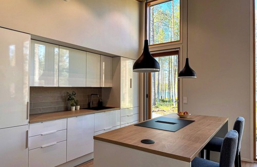 Rukatunturi House | NEW 2026: Áidu Private Lake House in Ruka with Private Beach - 2 Saunas - 8 km to the Ski Lift