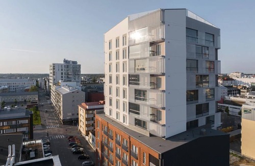 Oulu Apartment | New 2BR Apt with Sauna & Stunning Views