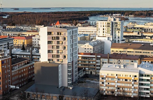 Oulu Apartment | New 2BR Apt with Sauna & Stunning Views