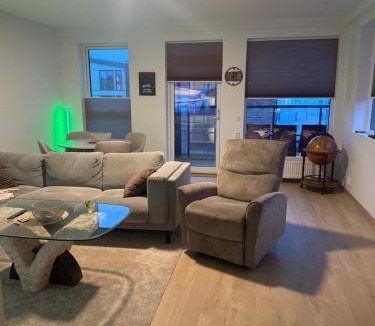 Straume Apartment | New 3-Room Apartment with Great View Close to Thon Center Sartor