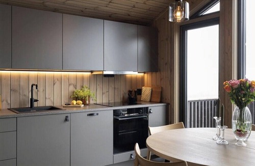Kroderen House | New cabin at Norefjell with mountain panorama