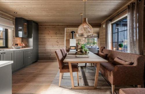 Gol Municipality House | New Cabin With Views Of Tisleiefjorden